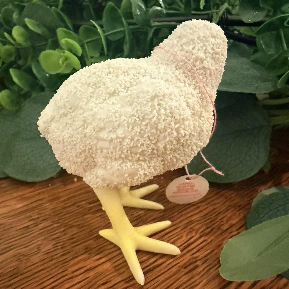 Department 56 Easter Chick‎ 1995 Vintage Spring Animal Figurine Tagged